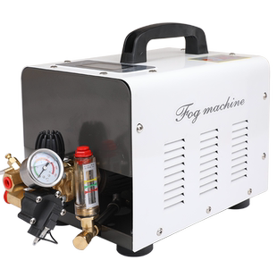 高压喷雾系统工业加湿机室内雾化除尘造景造雾养殖场消毒降温设备