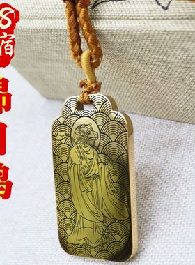 西方白虎七宿昴日鸡吊坠项链挂件