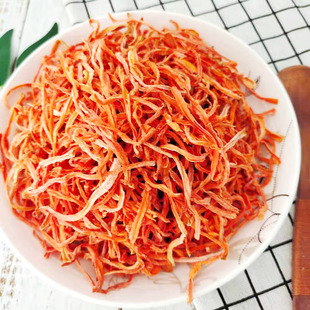 胡萝卜丝干 脱水蔬菜农家自晒红萝卜安庆特产干菜 下饭菜500g