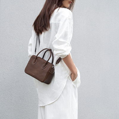 RABEANCO桦碧方方包植鞣皮