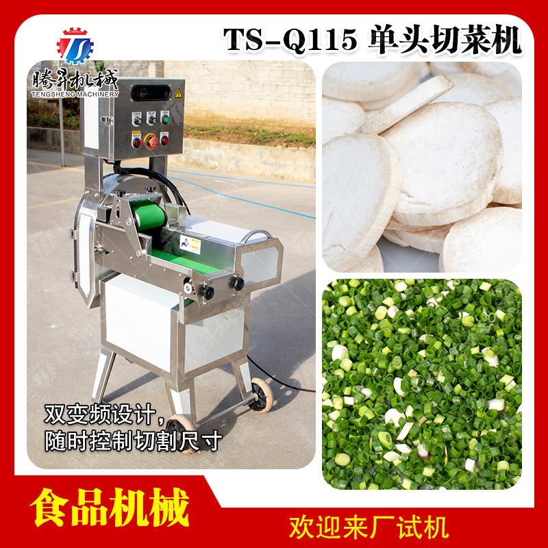 中型叶菜切菜机 不锈钢莲藕切片机 海茸切丝机 丹参切片机