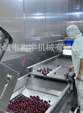 杀菌后豆干清洗烘干线 果冻水浴杀菌清洗低温干燥线