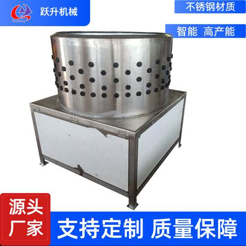 跃升110型不锈钢羊狗脱毛机   电动羊狗拔毛机 圆筒脱毛机C010