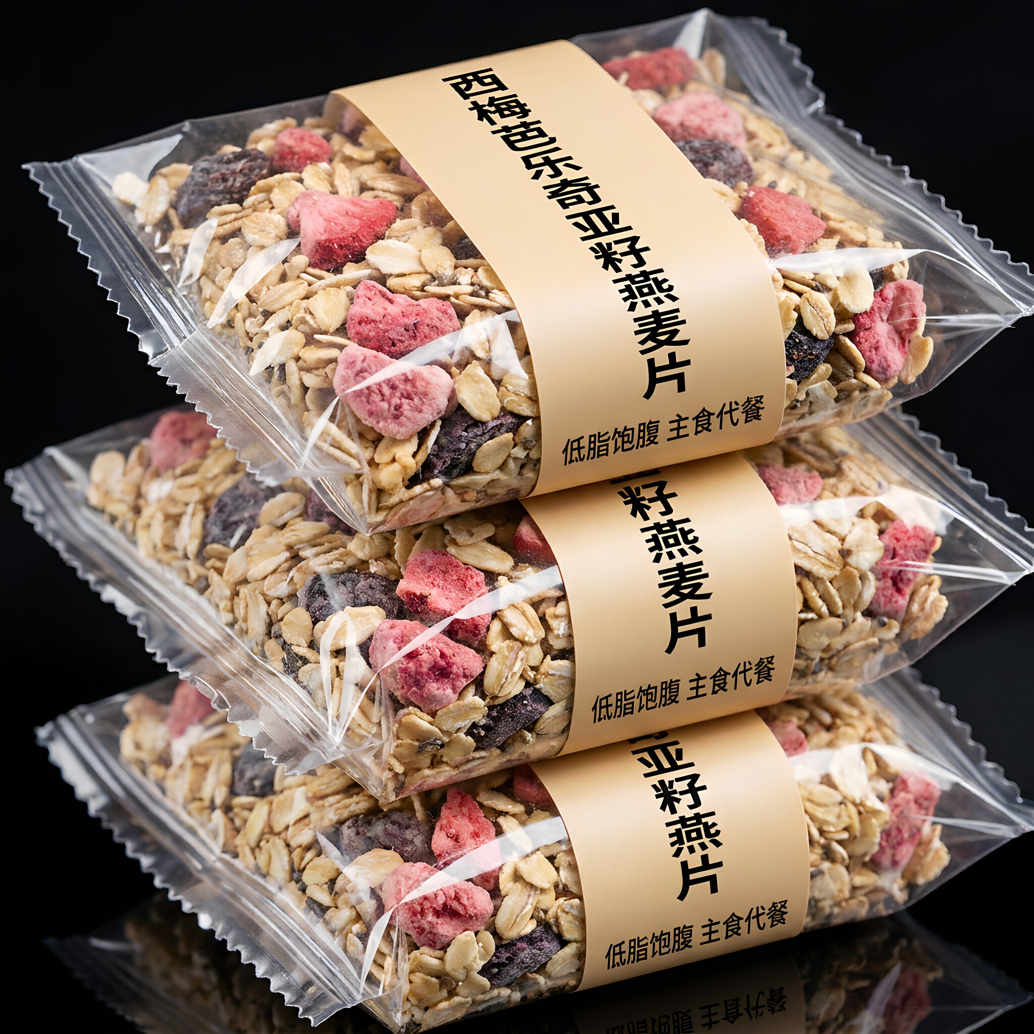 有机西梅芭乐奇亚籽燕麦片官方旗舰店正品无糖低脂酸奶水果无添加图片