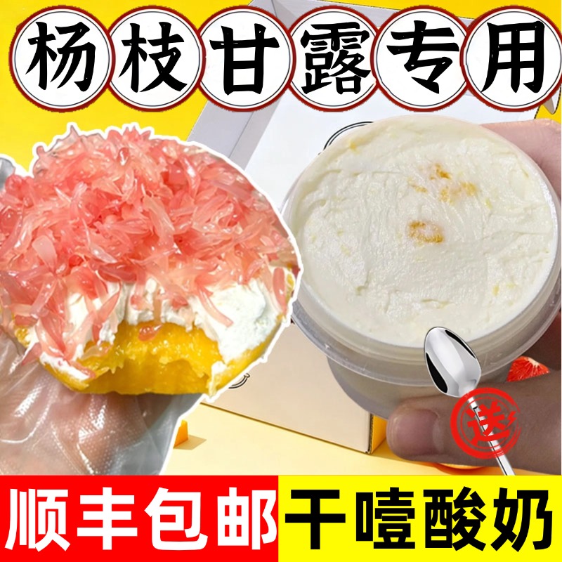 干噎酸奶官方旗舰店网红同款固体杨枝甘露大罐装希腊冷萃干嚼酸奶