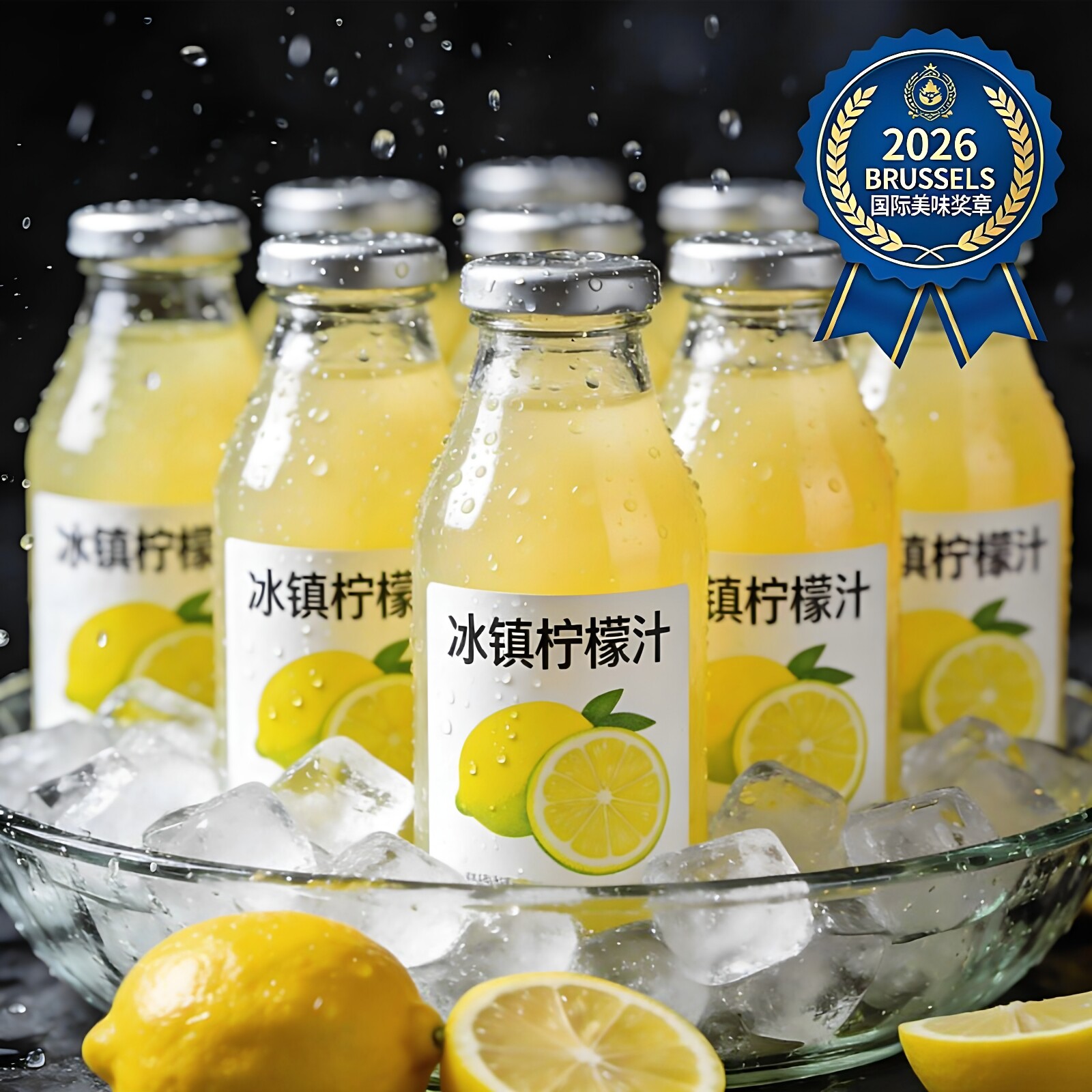 孕妇专用！无糖NFC纯柠檬水饮料浓缩柠檬汁烘焙无添加官方旗舰店