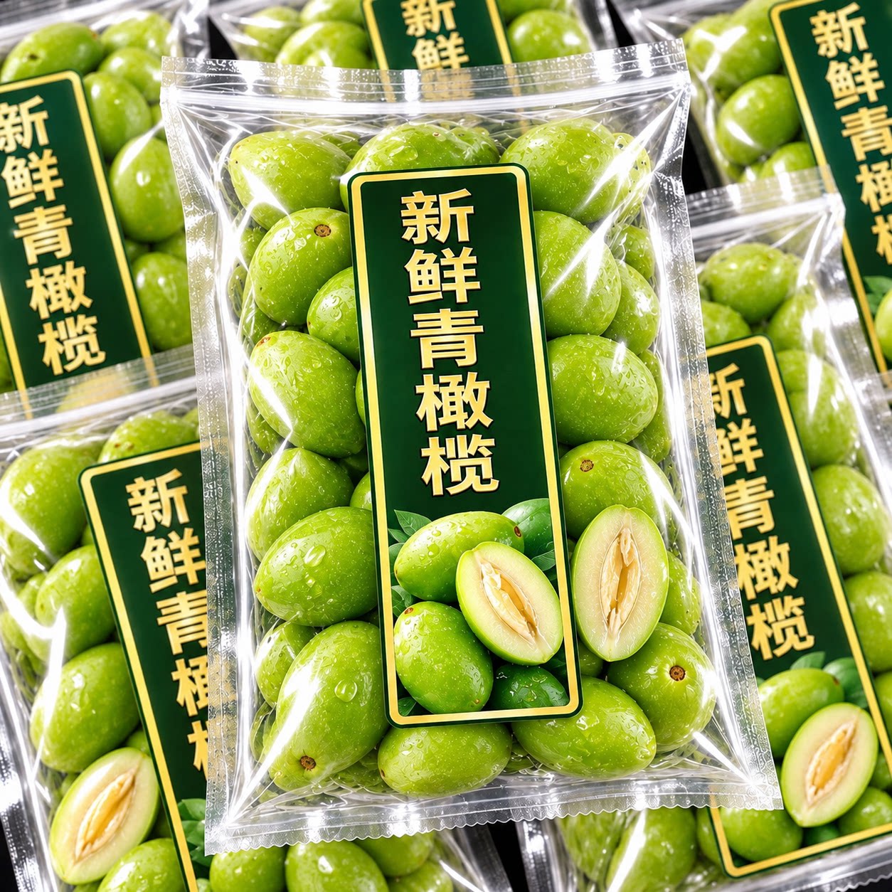 新鲜青橄榄果福建特产闽清老树檀香回甘青果官方旗舰店孕妇水果