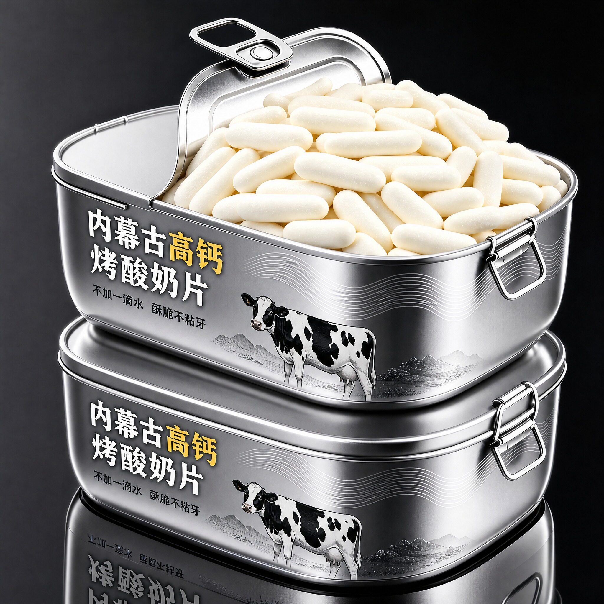 内蒙古烤酸奶脆片烤奶条官方旗舰店无糖牛奶制品儿童孕妇高钙零食图片
