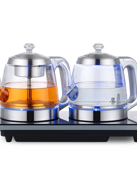 两边全自动双上水烧水壶煮茶器
