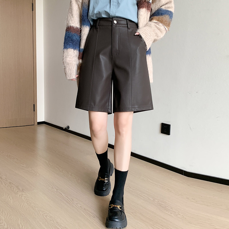 brown (Korean Lazy and Relaxed/American/Super Fire/Pear Figure/Casual/Thick Legs and Wide Hip) 