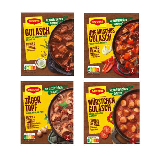德国Maggi调味炖肉料CurryurstGulasch Chili Hollandaise Jäger