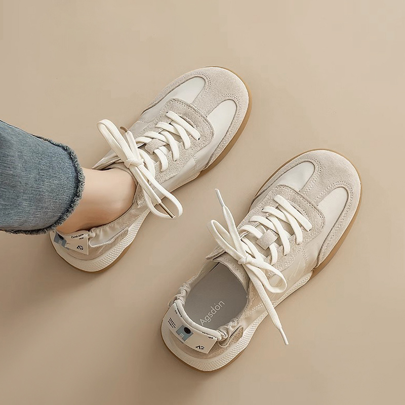 鸥椰阿甘鞋女透气薄款德训鞋百搭