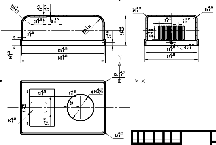 zm258-吊扇开关盒abs模具设计塑料注塑模具图纸