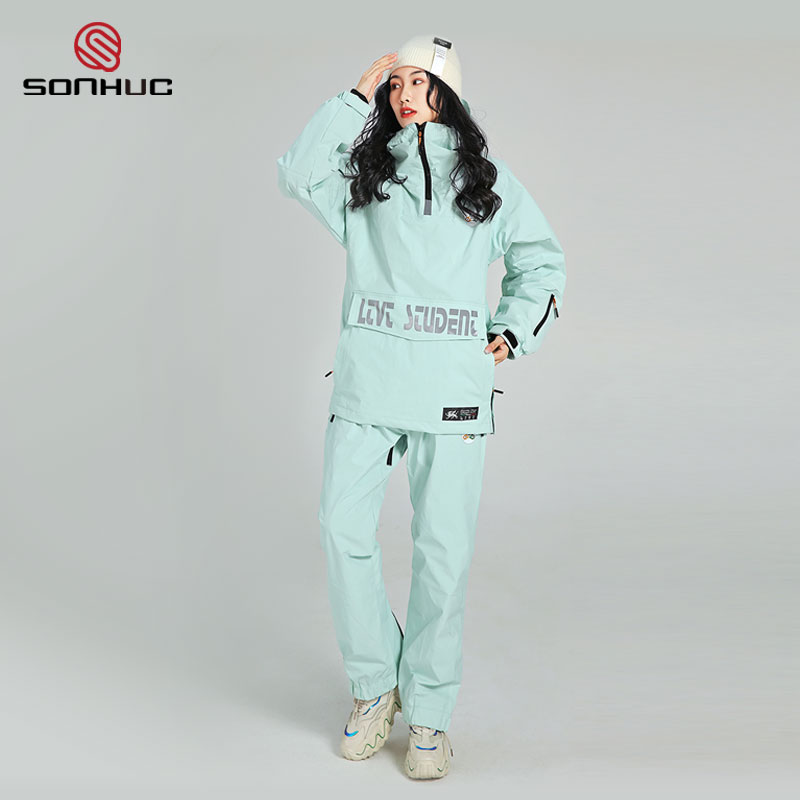 2021新款滑雪服单板滑雪服套装女高端小众网红滑雪服韩国专业双板