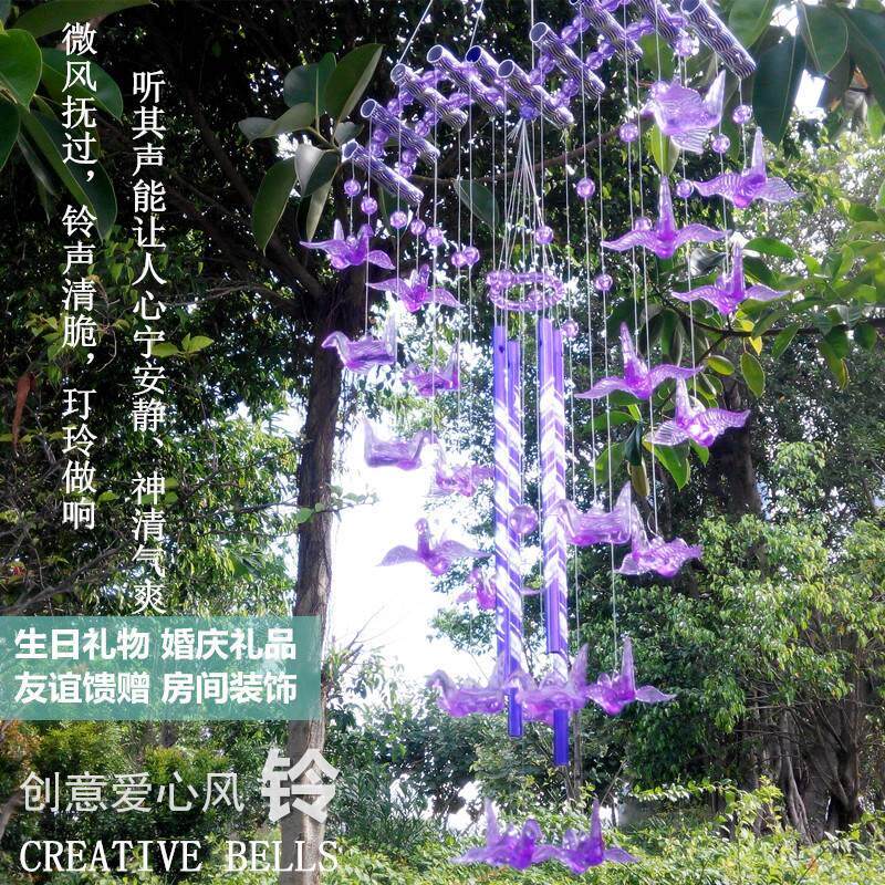 创意风铃挂饰金属日式儿童卧室房间装饰手工风玲挂件铃铛女生礼物
