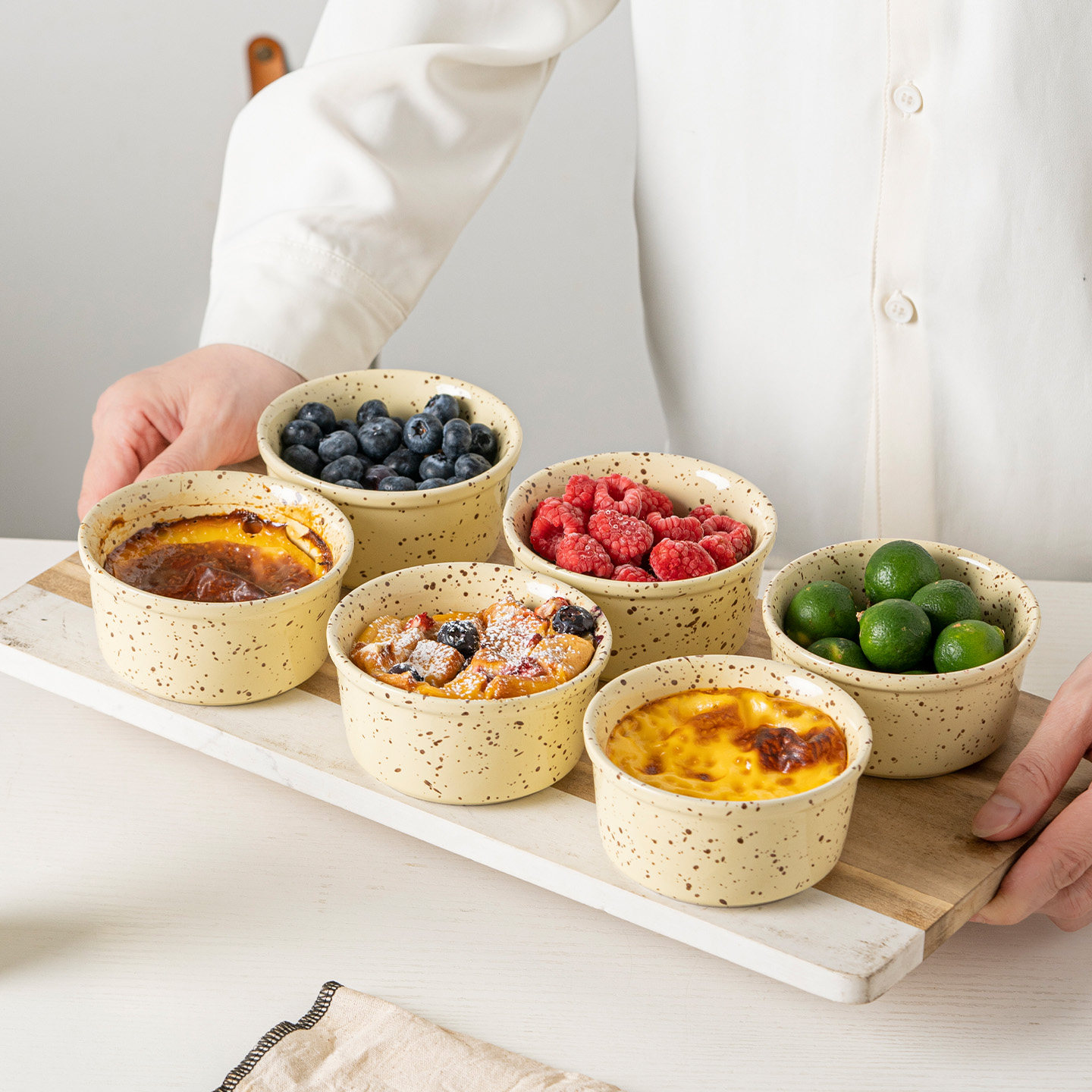 LePantry陶瓷蛋糕盅烘焙烤碗舒芙蕾杯餐厅布丁碗甜品杯点心碗小碗