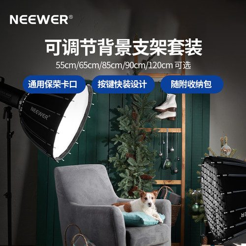 纽尔十六边形深口抛物线柔光箱