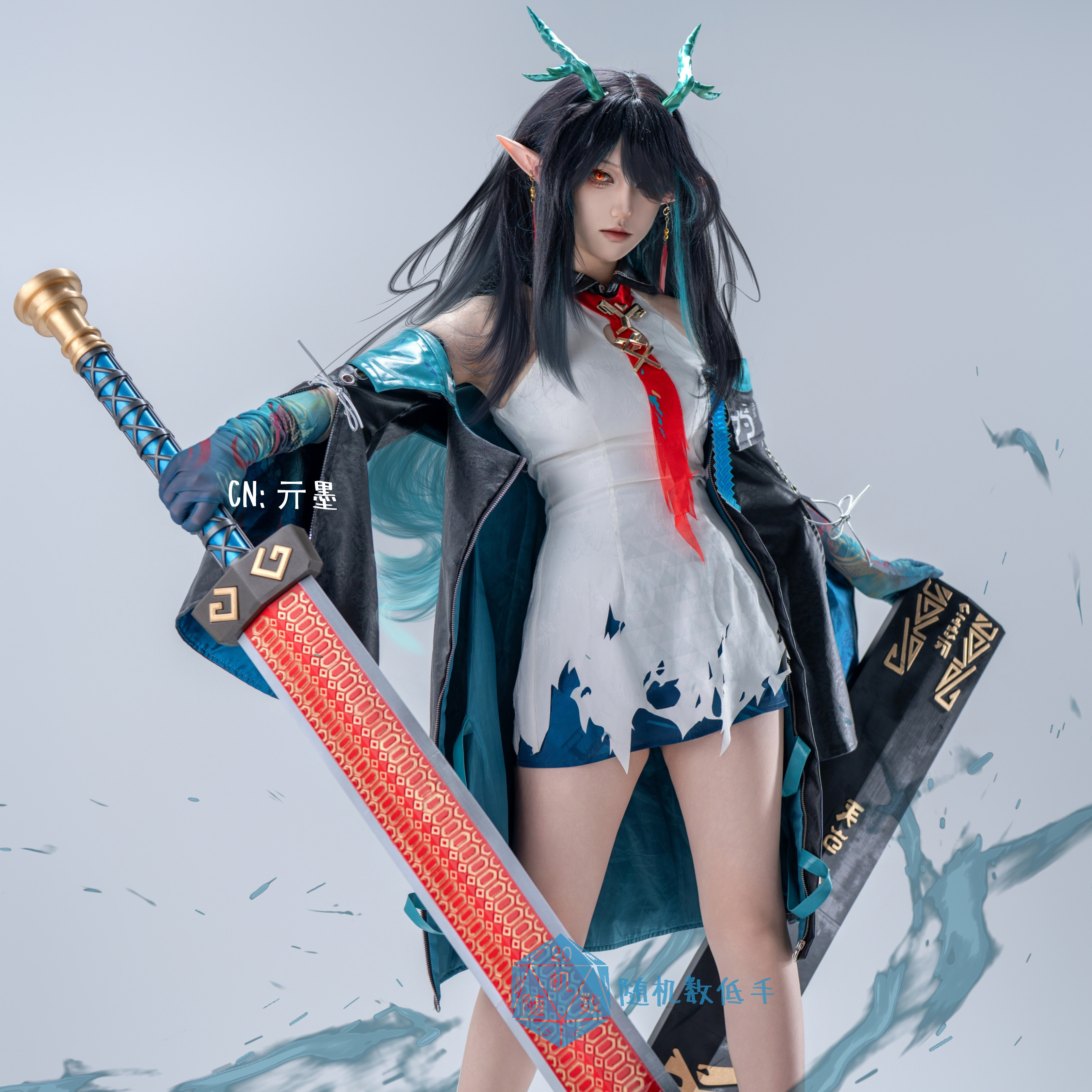 明日方舟cos道具剑毛笔