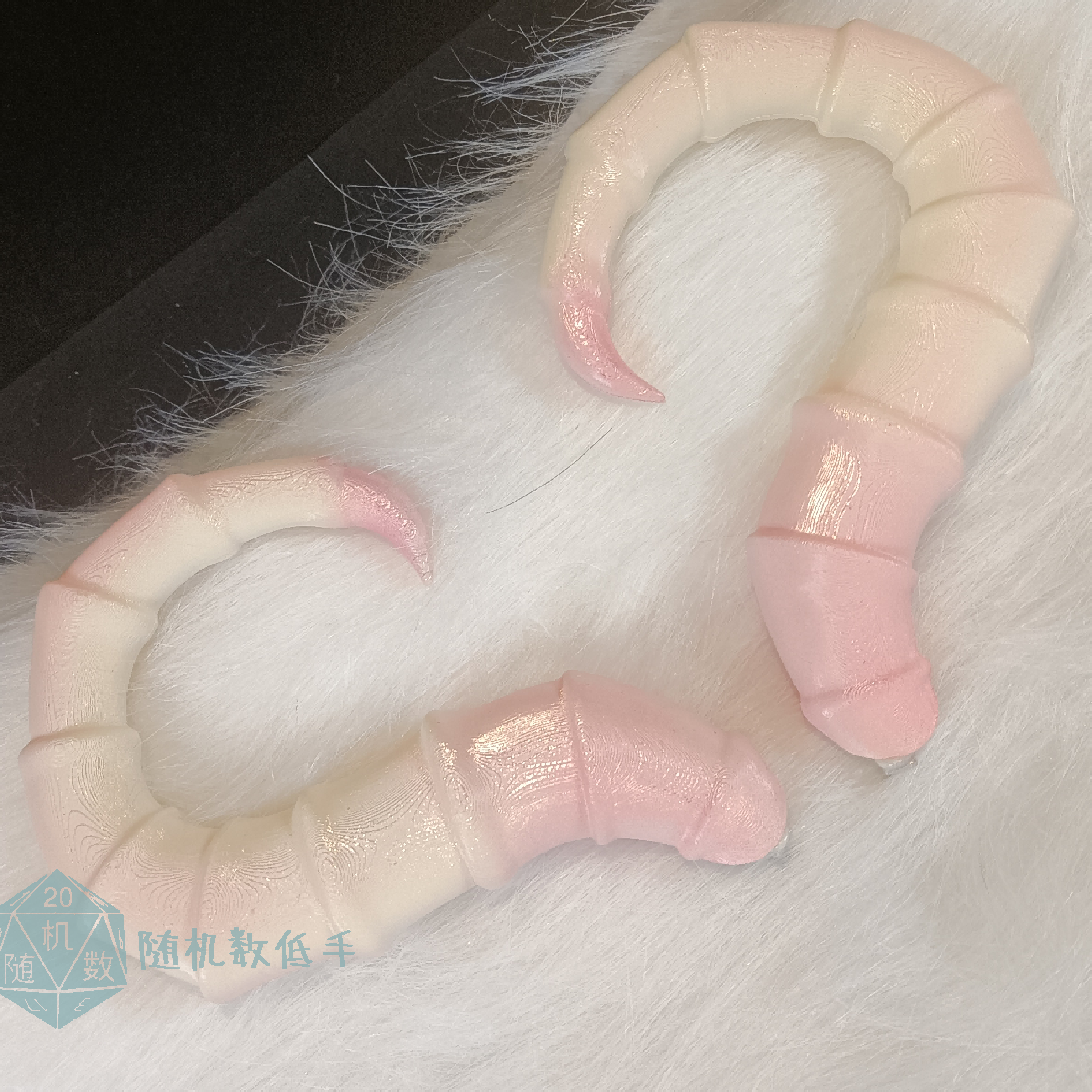 明日方舟纯烬艾雅法拉cos头饰羊角小羊cosplay道具