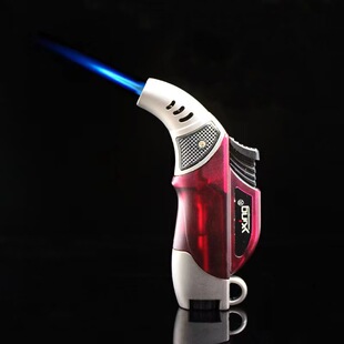 户外防风打火机全金属出火口电子直冲小焊枪烧烤雪茄艾灸大容量