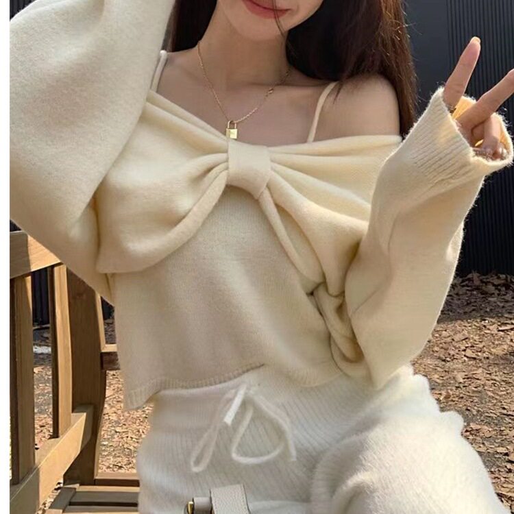 毛衣套装女两件套2026秋