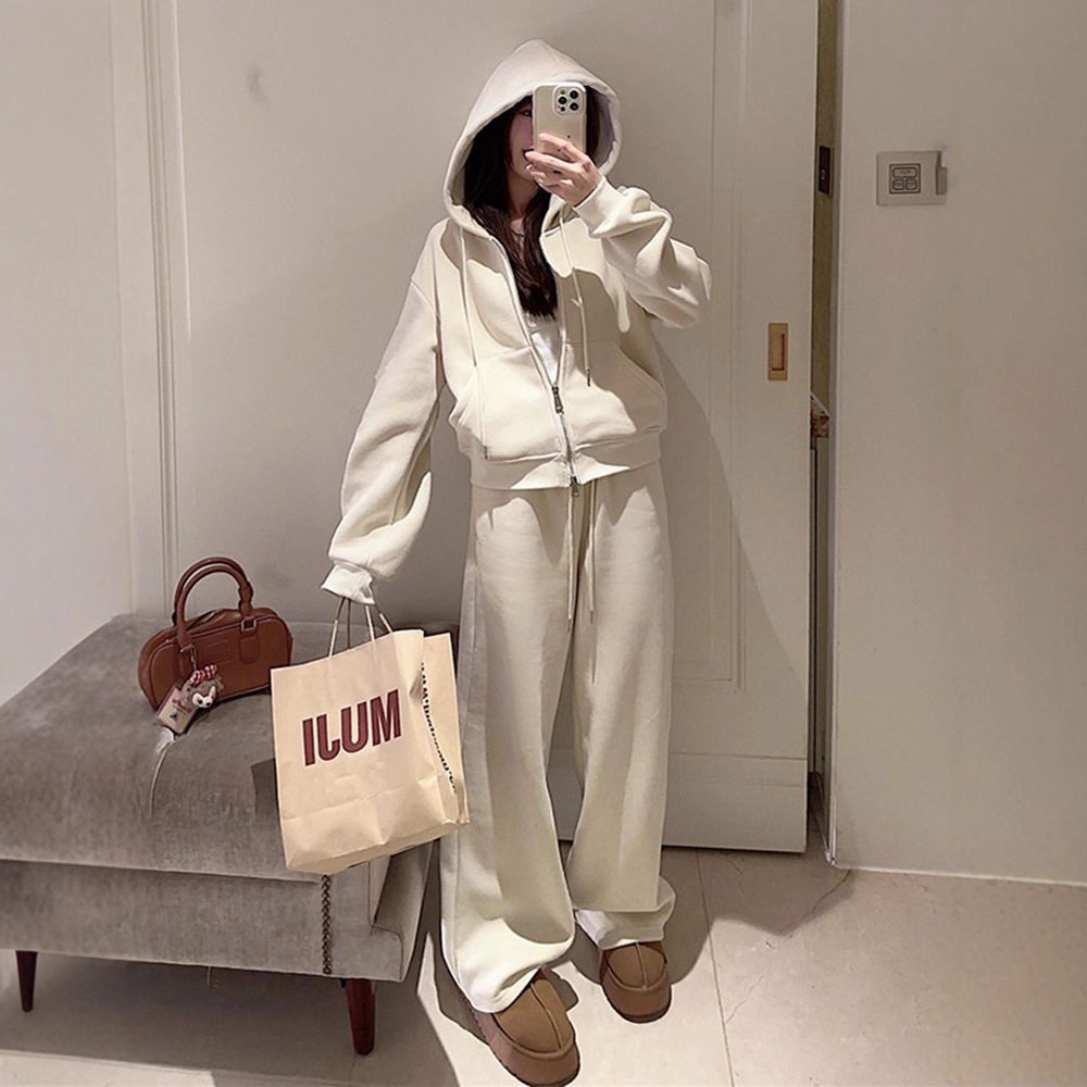 亚马逊运动服套装女早秋