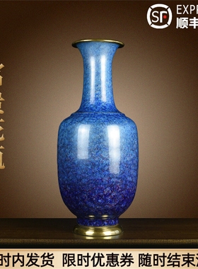 全铜富贵花瓶插专用室内真