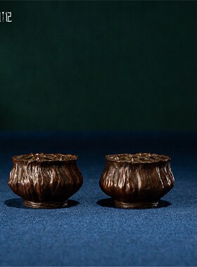 箐铜记《路路相通》莲子铜摆件家居装饰品客厅玄关办公室乔迁新居