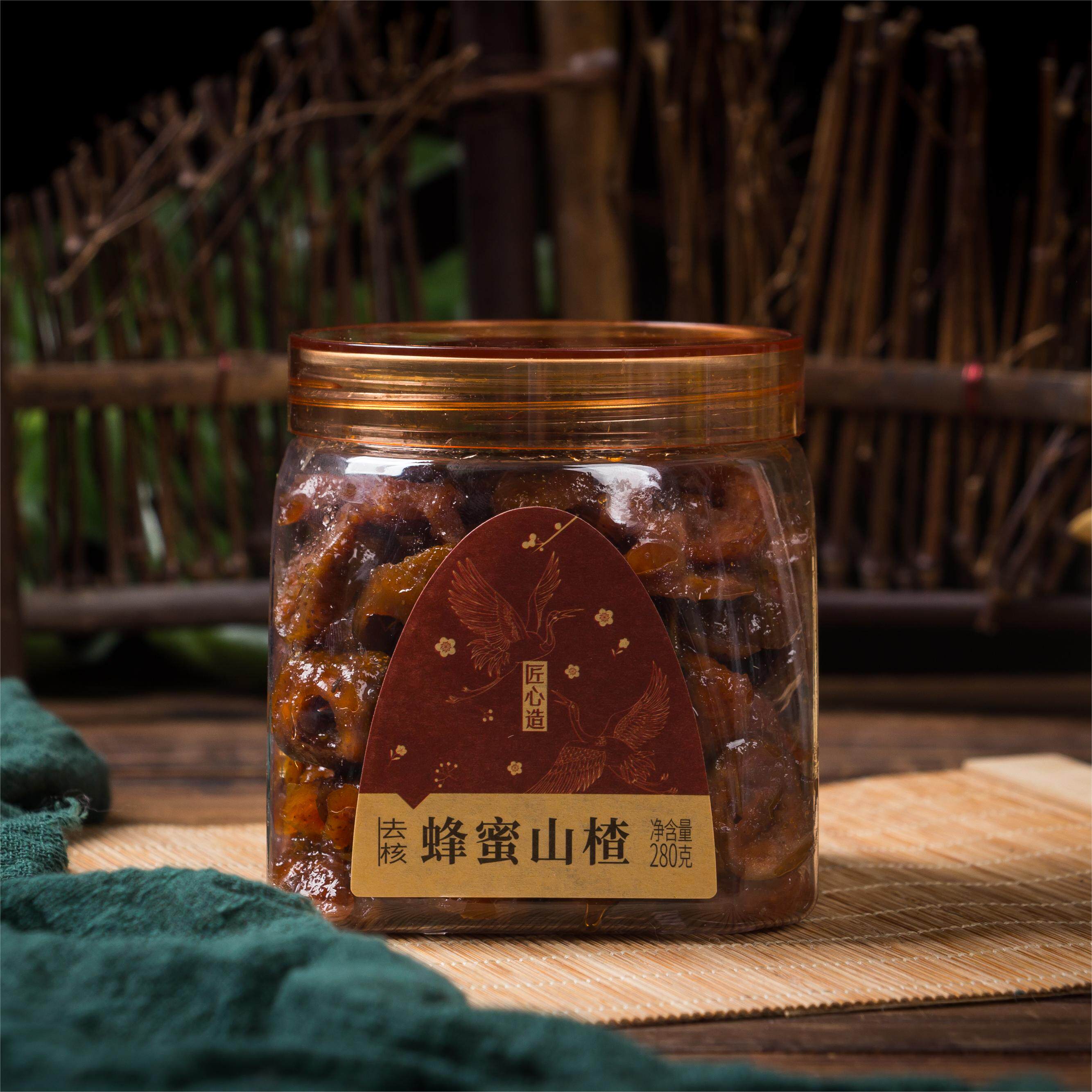 亨仕利蜂蜜甘草山楂蜜饯果干办公零食罐装品质酸甜辣手工解馋罐装