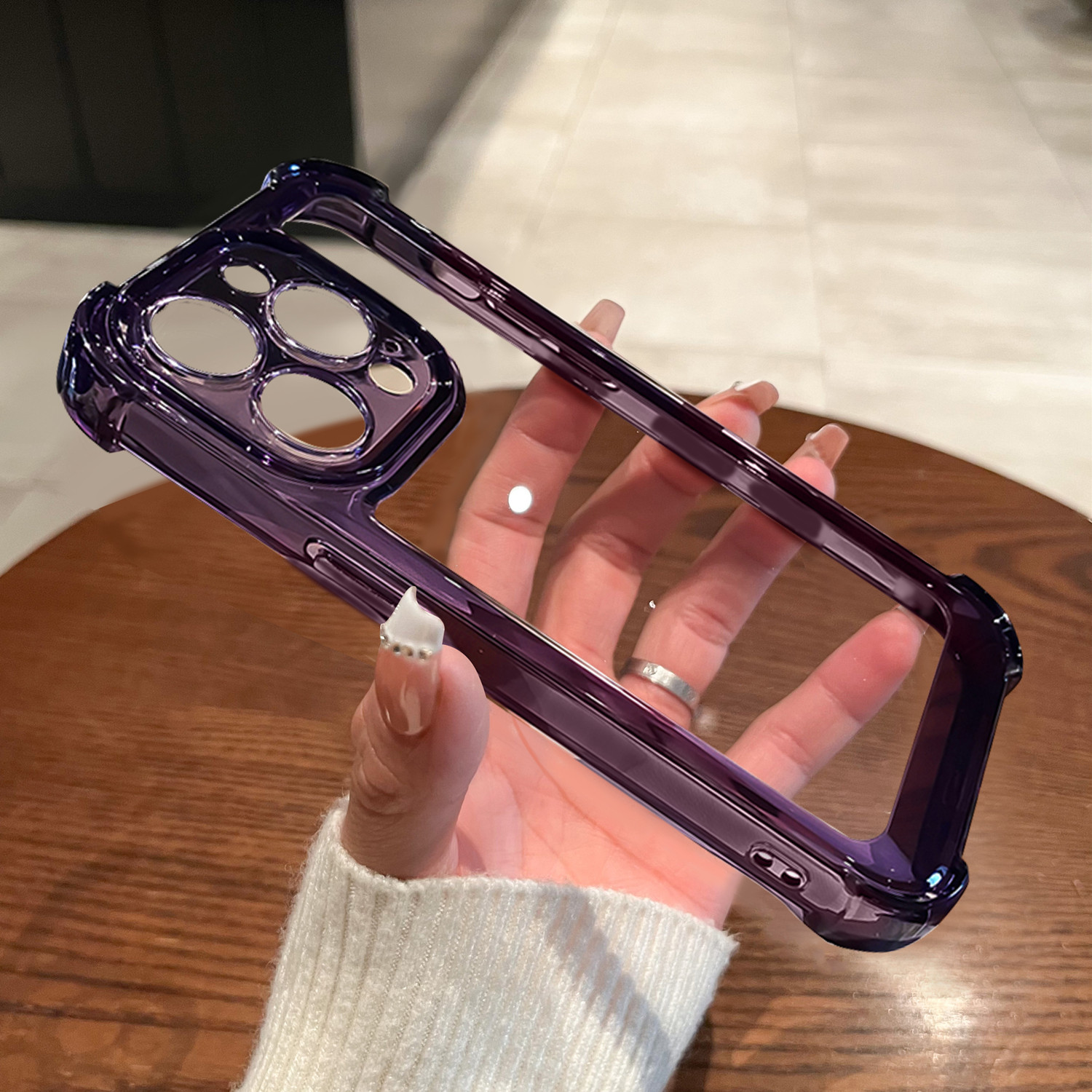气囊防摔适用苹果17promax手机壳新款iphone16pro高级感15保护套14plus镜头全包12硅胶11透明xsmax男女13潮XR