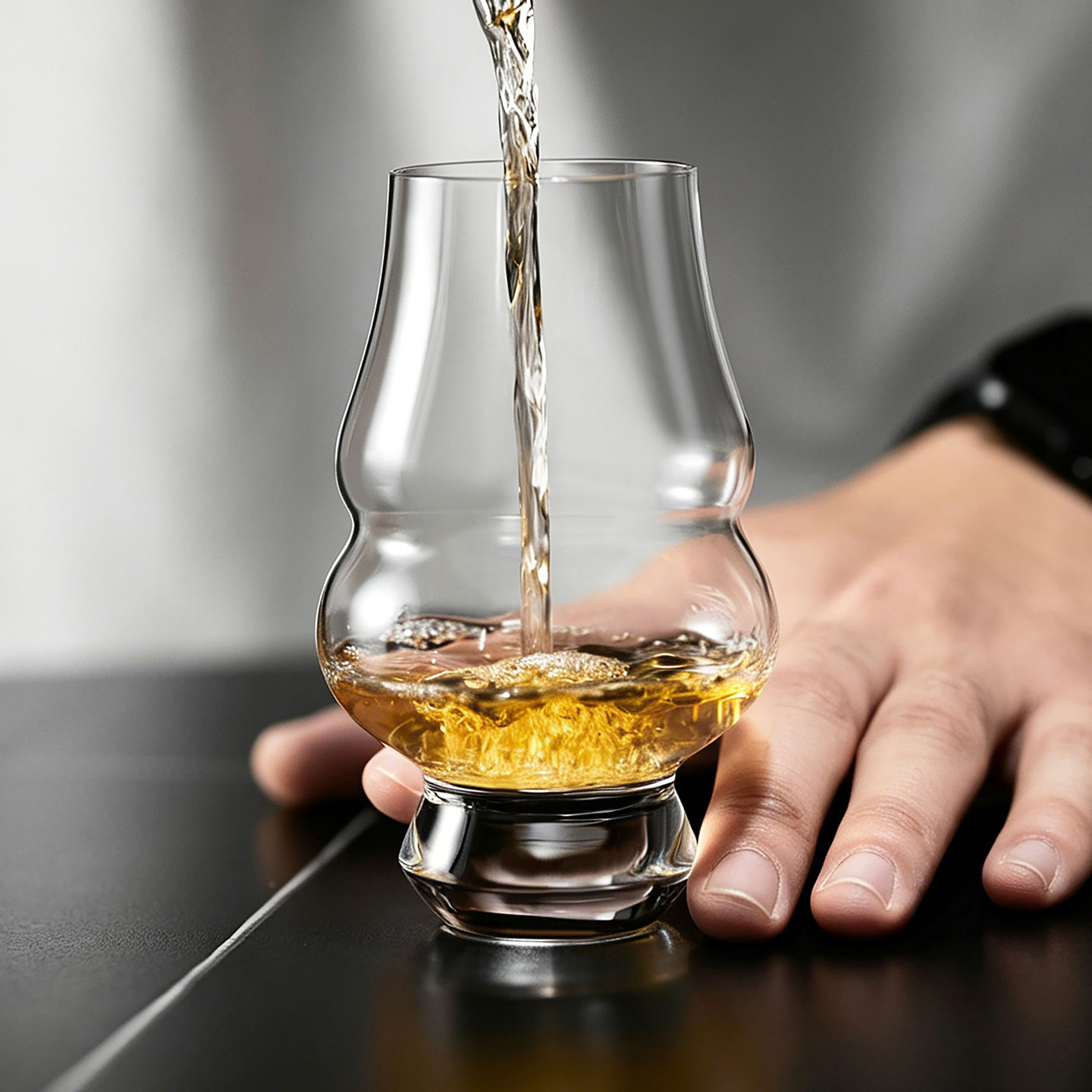 双腹杯210ml／威士忌闻香杯水晶玻璃洋酒杯子 whisky 痣birthmark