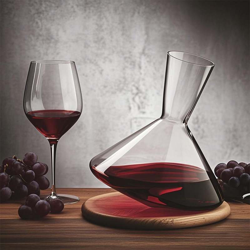 Koso卖场 | 土耳其Nude水晶玻璃不倒翁红酒醒酒器葡萄酒壶分酒器