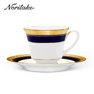 COBALT咖啡杯欧式 Noritake则武CRESTWOOD 复古精致下午茶茶具家用
