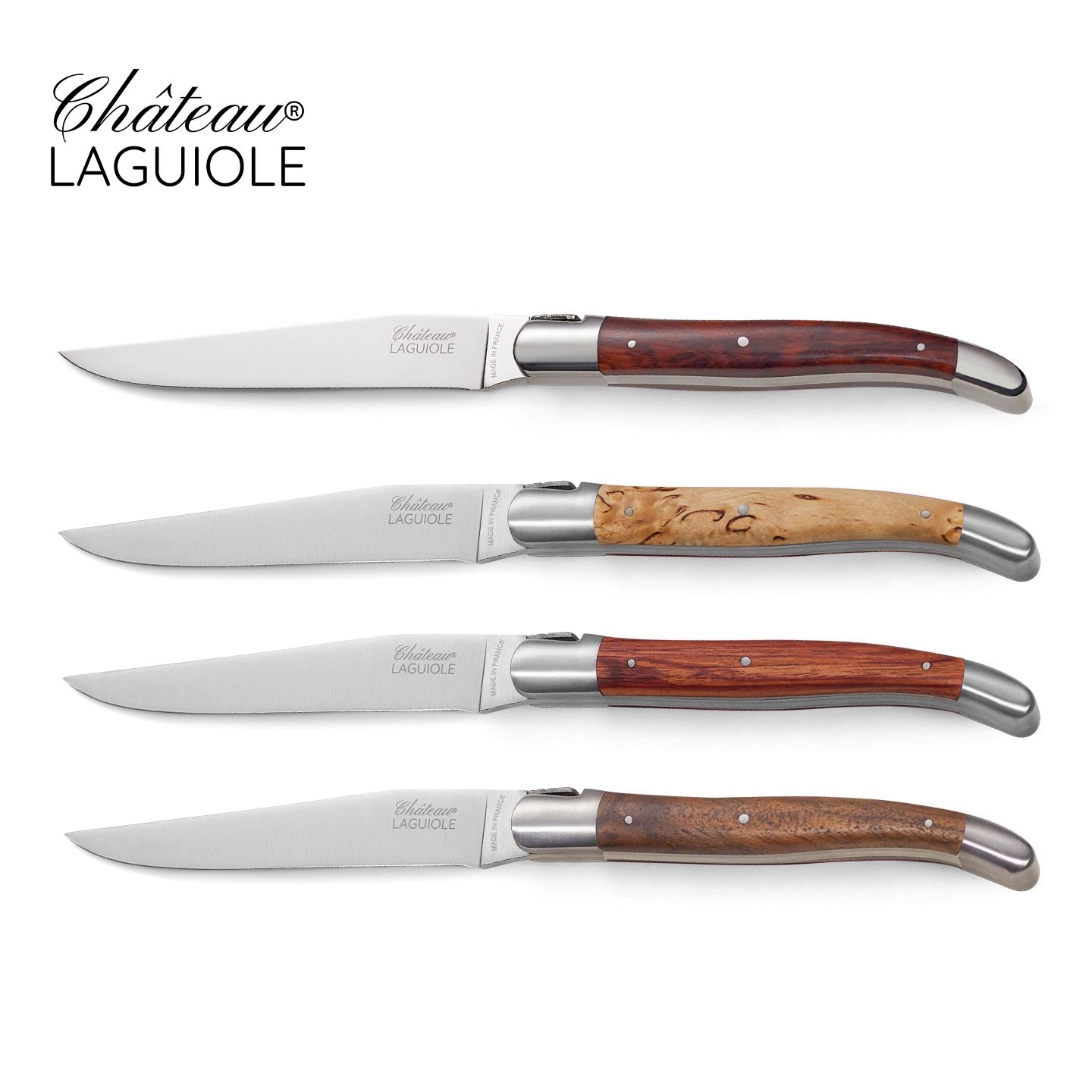 法国进口Chateau Laguiole牛排刀西餐刀酒店不锈钢餐刀纸石手柄
