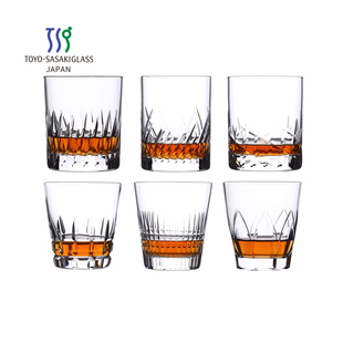 江户切子东洋佐佐木刻花古典杯 手工洋酒杯子 日本进口威士忌酒杯