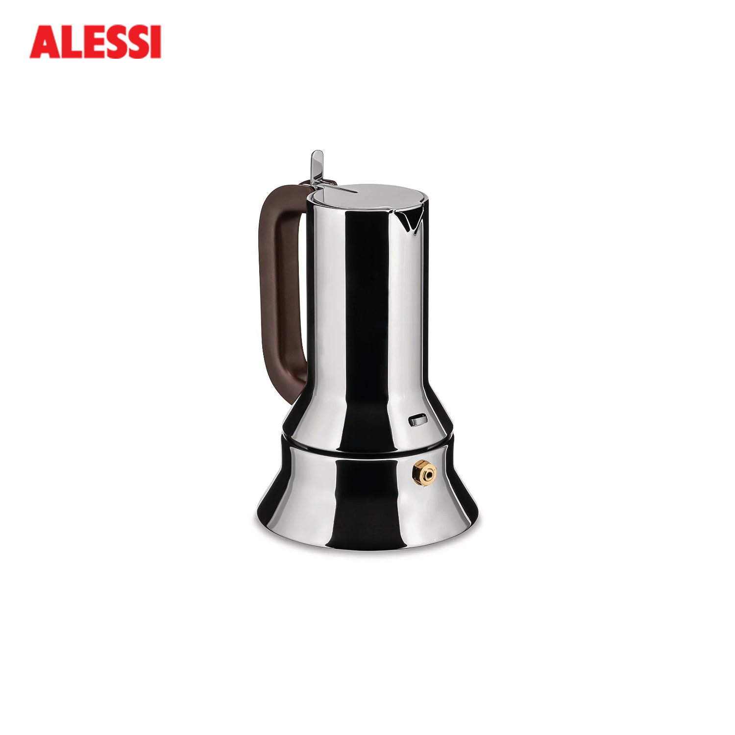 ALESSI艾烈希/9090意式摩卡壶煮咖啡单阀不锈钢手冲家用送礼