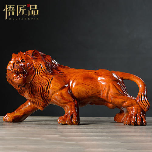 百兽之王狮子摆件开业送礼工艺品