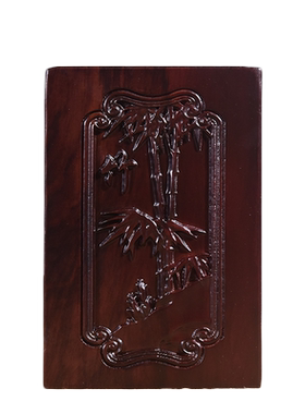 复古红木笔筒办公桌文房四宝黑檀