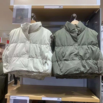 羽绒短背心外套夹克马甲