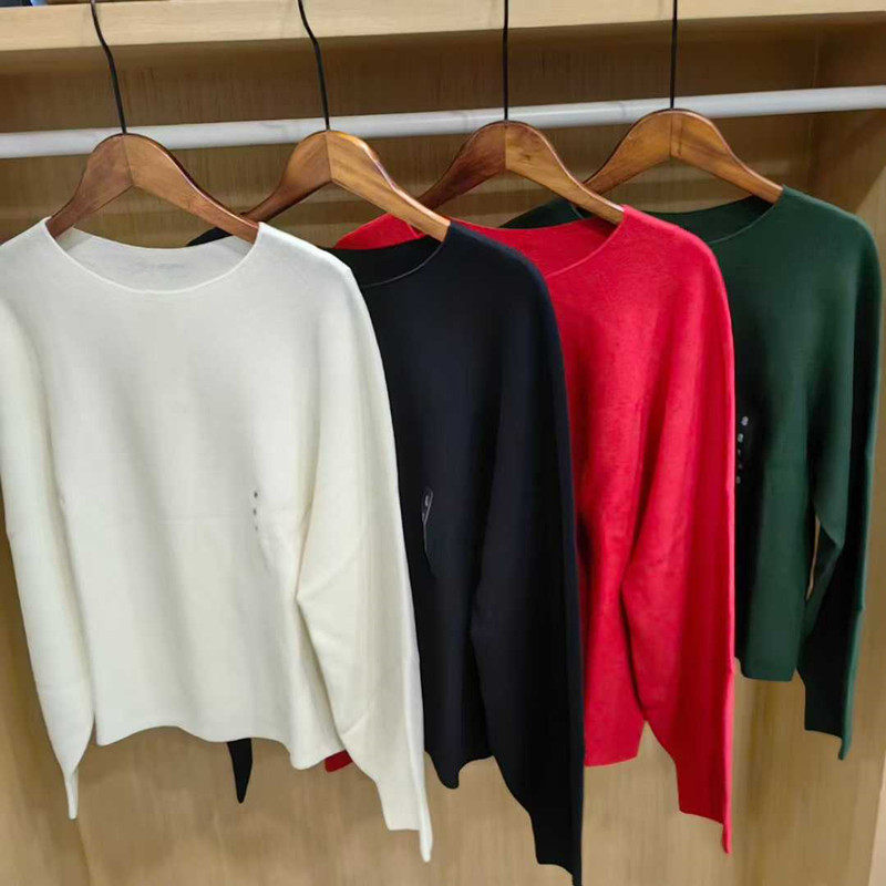 3D棉质圆领针织衫/套头毛衣