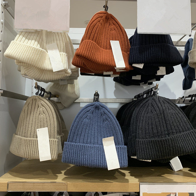 日单男装女装情侣款秋冬针织帽子保暖毛线帽护耳帽螺纹帽子470015,服饰配件/皮带/帽子/围巾,帽子,淘宝优惠券,粉丝福利购,淘宝优惠卷