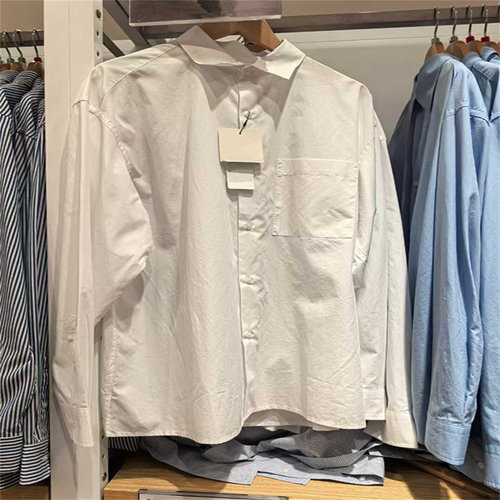 宽松衬衫长袖衬衣休闲外套