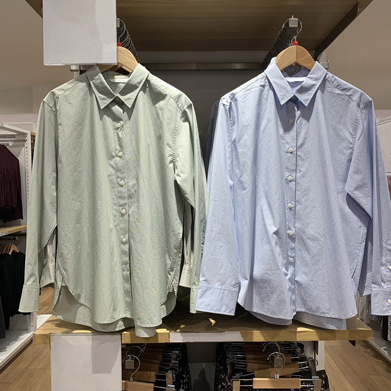 全棉衬衫/长袖衬衣空调衫薄外套