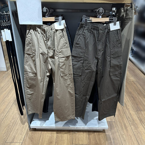 宽腿工装裤休闲裤户外机能长裤