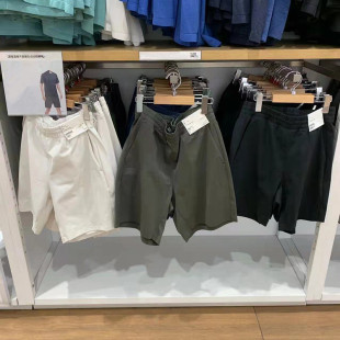 健身休闲直筒裤 日单男装 吸湿排汗高弹力运动短裤 夏季 456790 女装