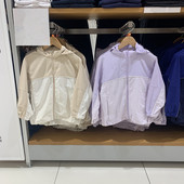 日系童装 男童女童便携式 防紫外线连帽外套上衣透气防晒衣服480861