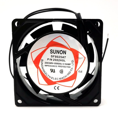 SF8025AT散热风扇P/N2082HBL 220V 0.1A轴流风机 80*80*25交流扇