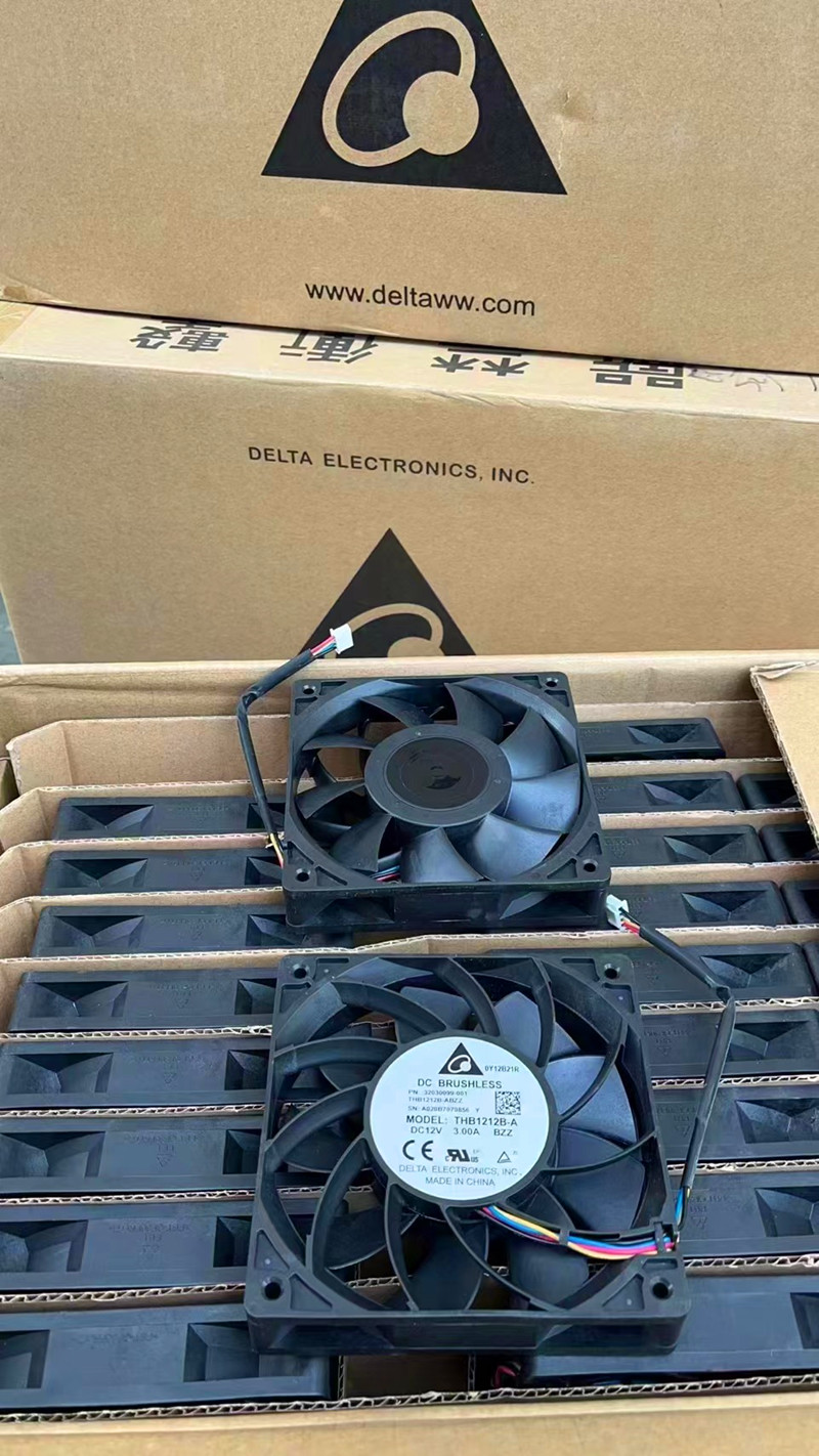 全新原装台达THB1212B-ABZZ 12V3.00A 12cm厘米暴力散热风扇12025