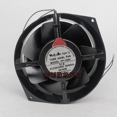 进口Commonwealth 台湾三协 FP-108C S1B 220V 17055散热风扇风机
