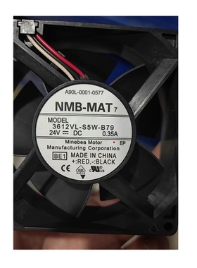 NMB 3612VL-S5W-B79 A90L-0001-0577/8 24V 0.35A 发那科风扇